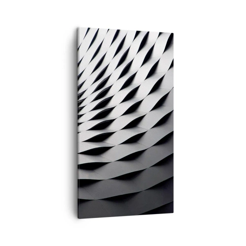 Lærredstryk - Billede på lærred - På bølgernes overflade - 45x80 cm