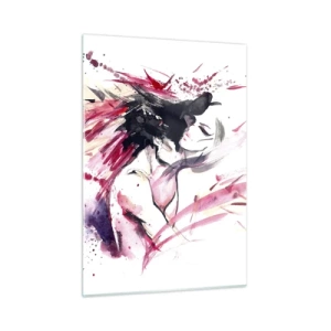 Billede på glas - Kærlighedsopfyldelse - 50x70 cm