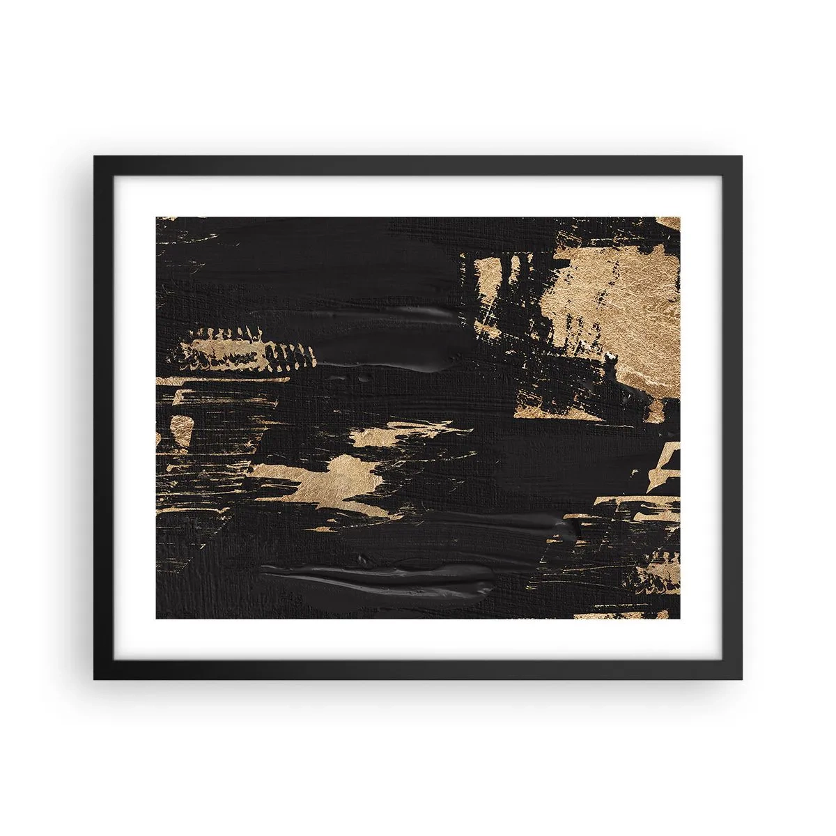 Plakat i sort ramme - Et spor af berøring - 50x40 cm