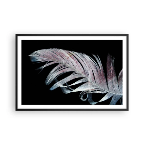 Plakat i sort ramme - Tænk om berøring - 91x61 cm