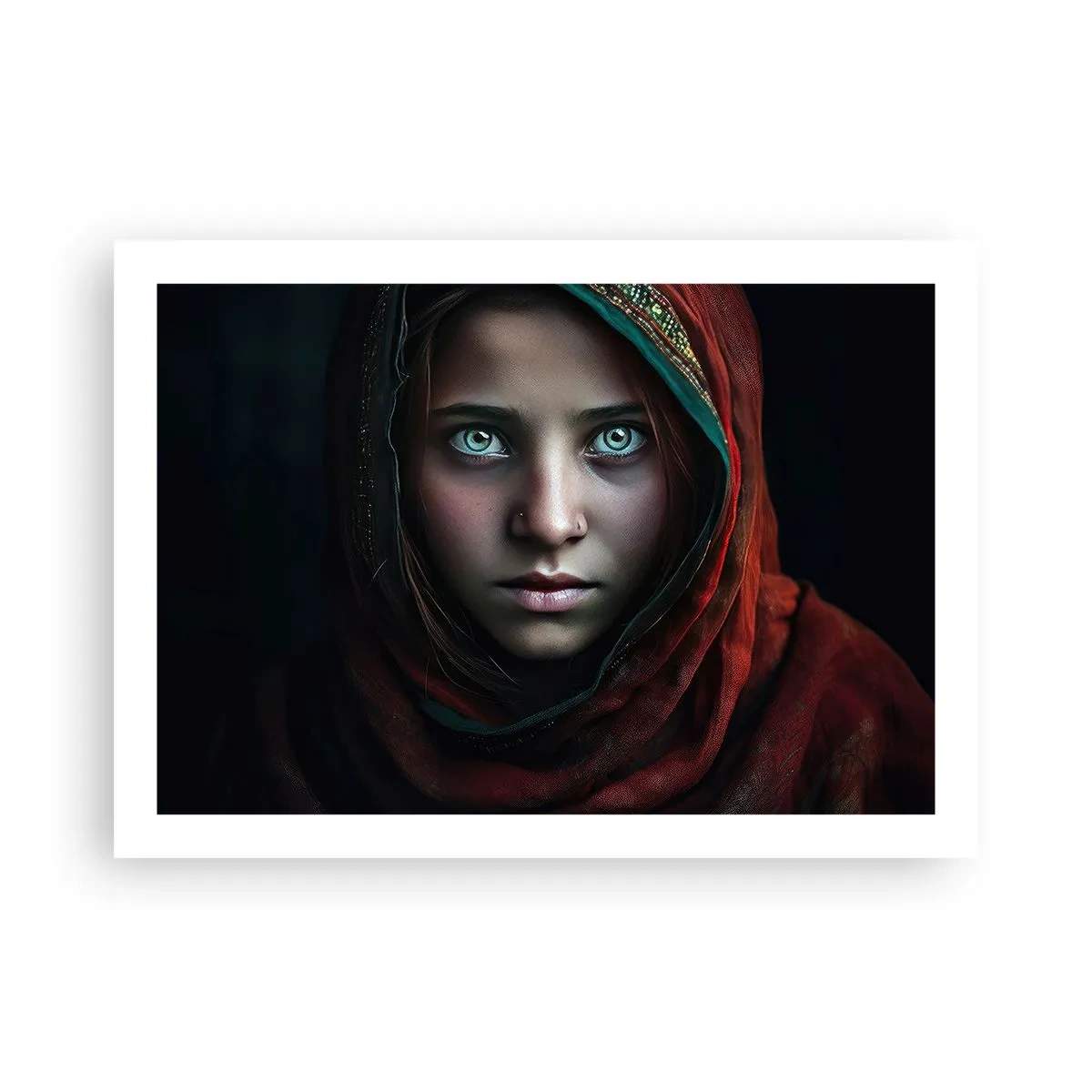 Plakat - Østens prinsesse - 70x50 cm