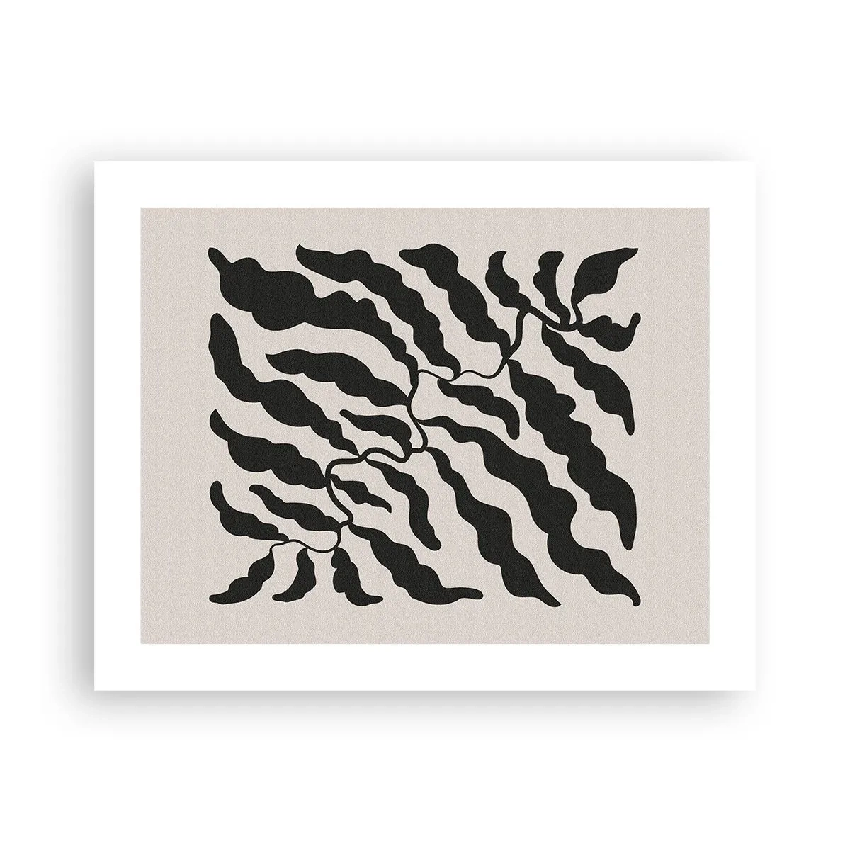 Plakat - En firkants natur - 50x40 cm