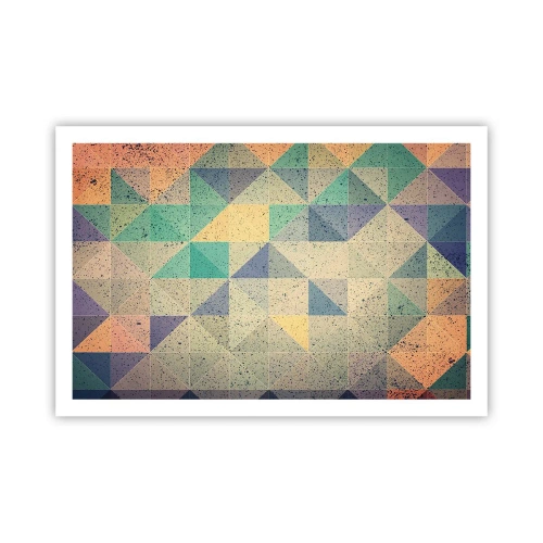 Plakat - Republikken trekanter - 91x61 cm