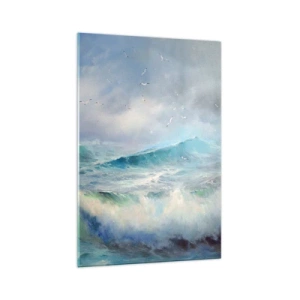 Billede på glas - "Hvirvelvinden hylede af triumf ...’ - 70x100 cm