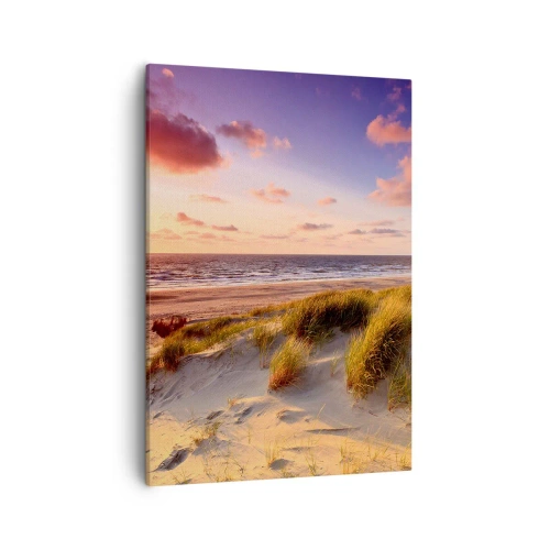 Lærredstryk - Billede på lærred - Luften dufter allerede af sommer - 50x70 cm