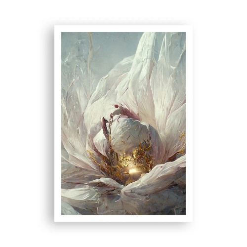 Plakat - Blomstrer en gang om hundrede år - 70x100 cm