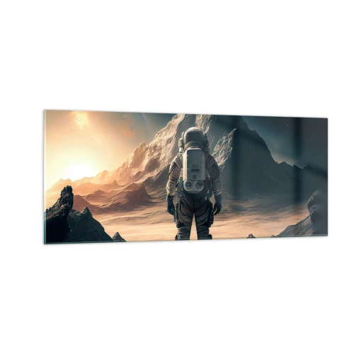 Billede på glas - En ny udfordring - 100x40 cm