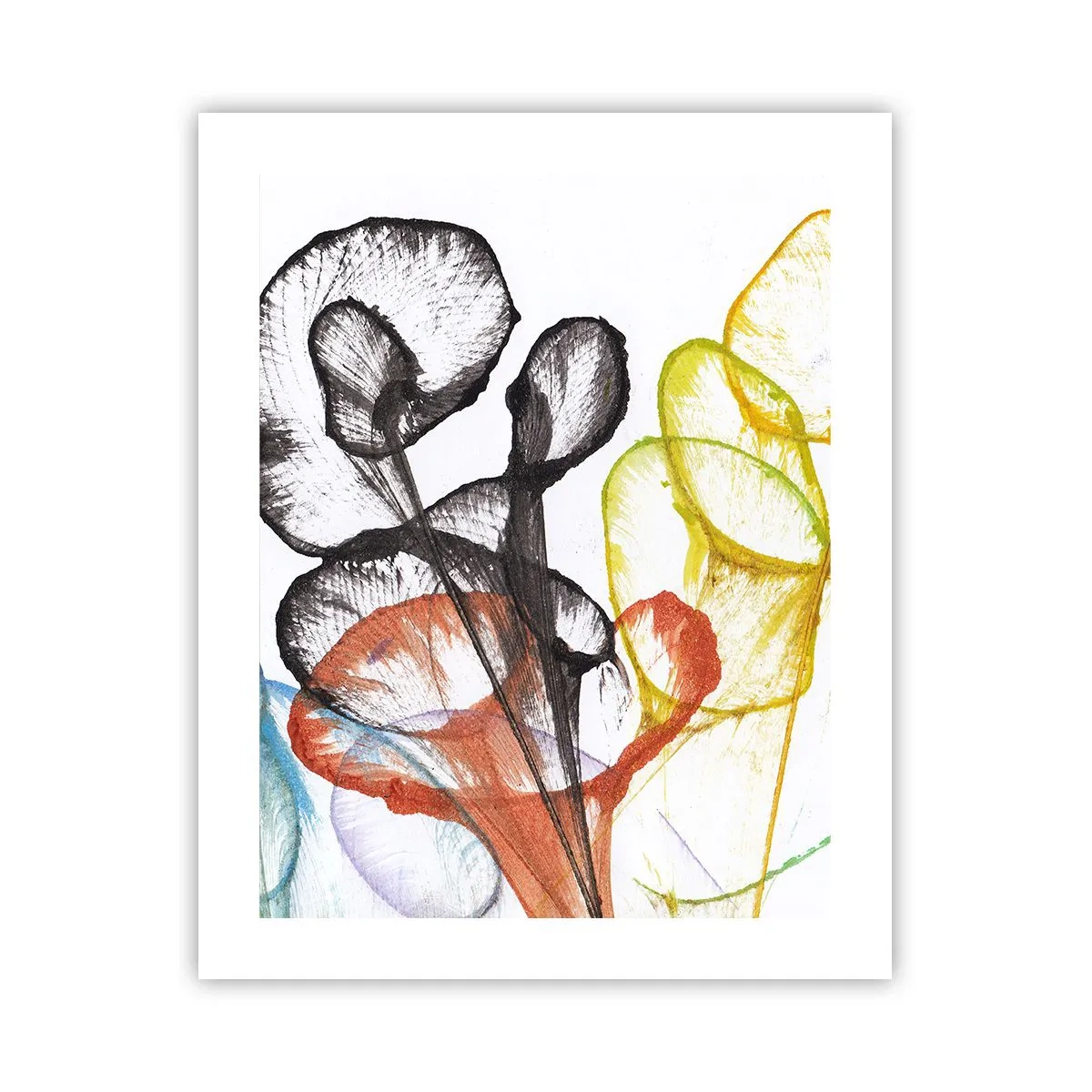 Plakat - Blomster med sjæl - 40x50 cm