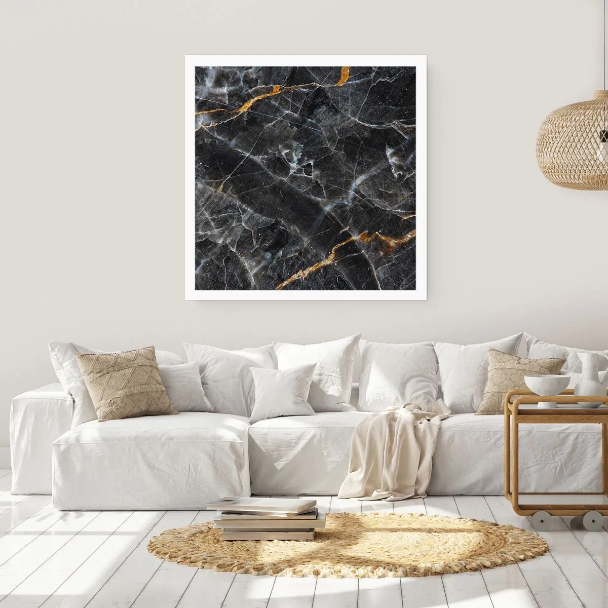 Plakat - En stens indre liv - 50x50 cm