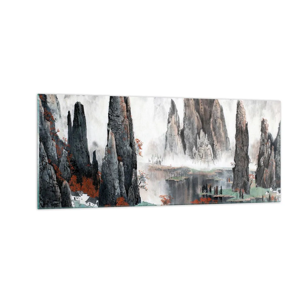 Billede på glas - Stærke beskyttere - 100x40 cm