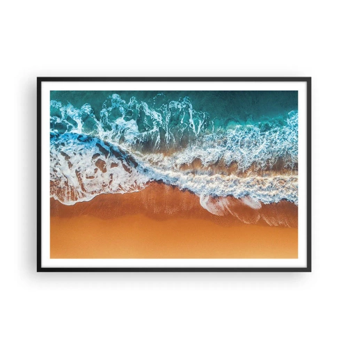 Plakat i sort ramme - Altid i tandem - 100x70 cm