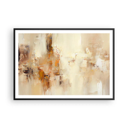 Plakat i sort ramme - Ravets sjæl - 100x70 cm
