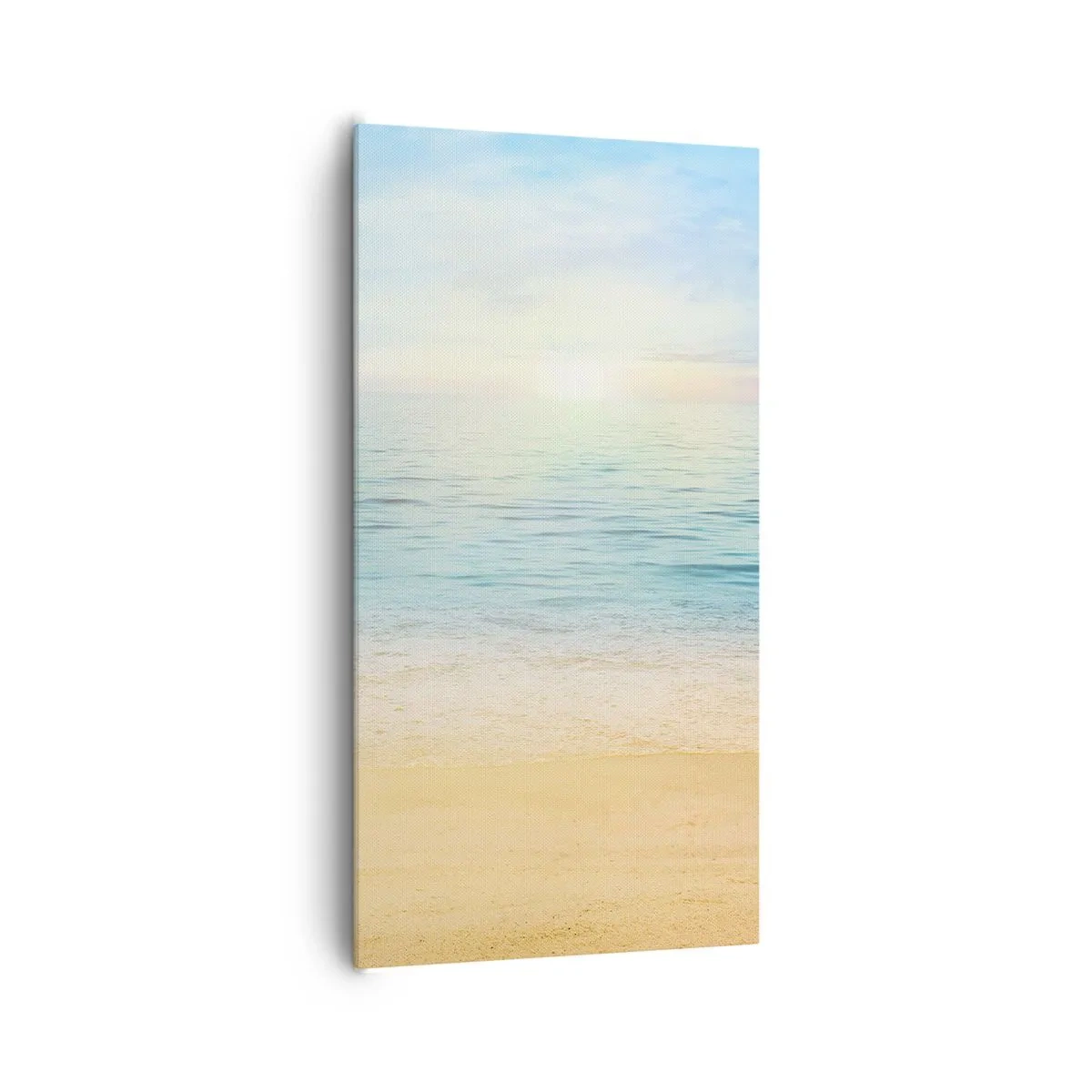 Lærredstryk - Billede på lærred - Det store blå - 65x120 cm