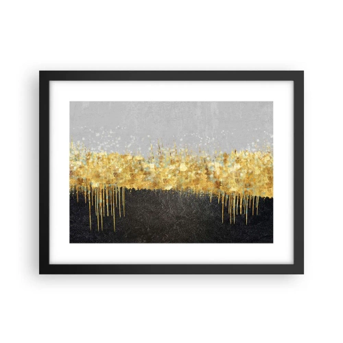 Plakat i sort ramme - Indad og opad - 40x30 cm