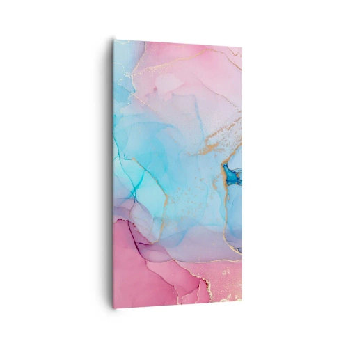 Lærredstryk - Billede på lærred - Møde og gennemtrængning - 65x120 cm