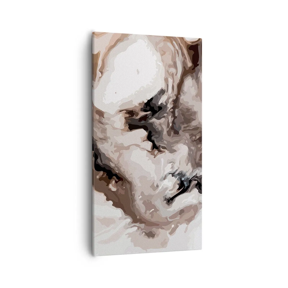 Lærredstryk - Billede på lærred - En galakses fødsel - 55x100 cm