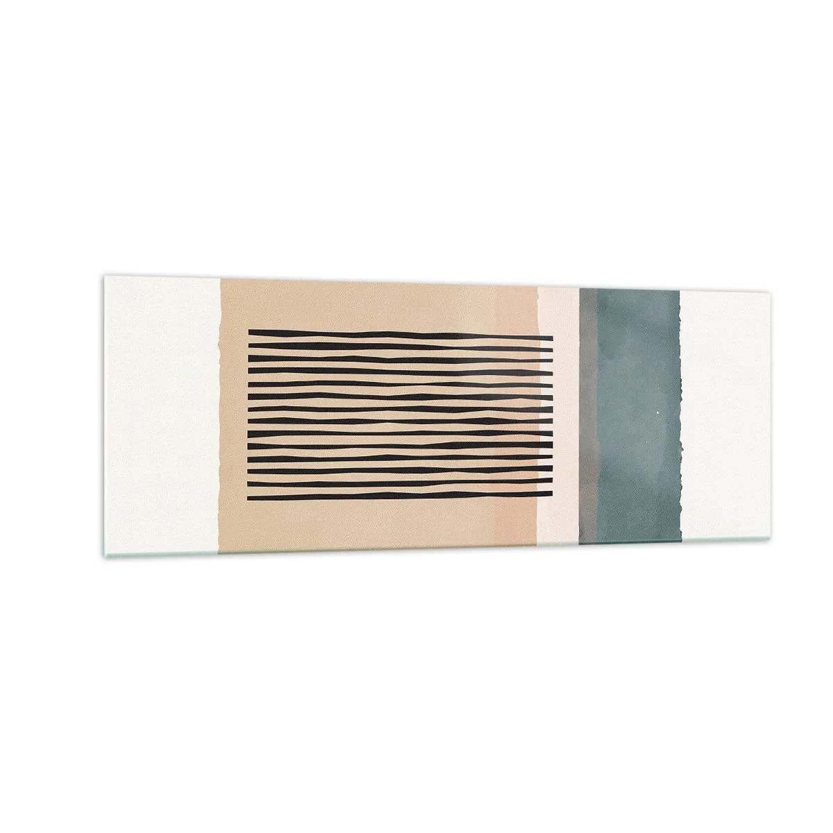 Billede på glas - Alt er i god stand - 140x50 cm