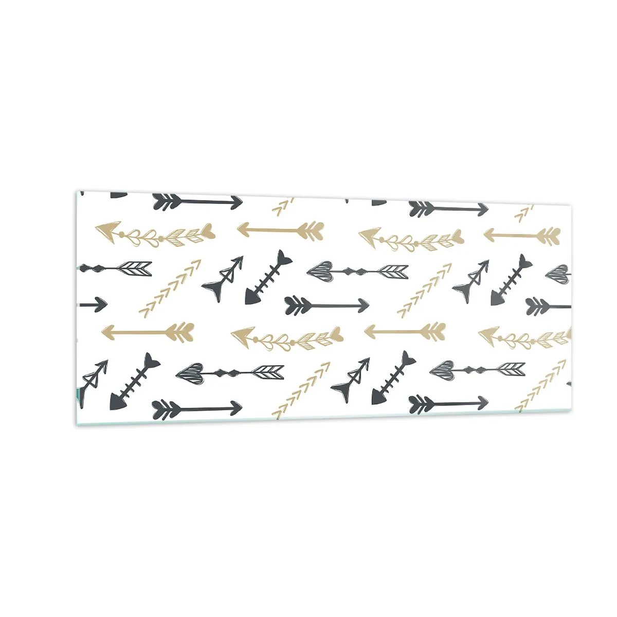 Billede på glas - Skyttens drøm - 100x40 cm