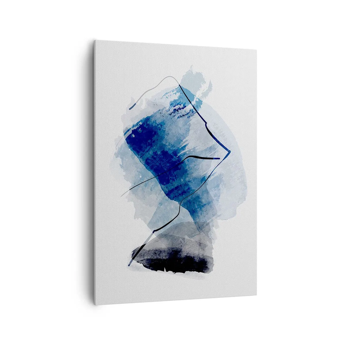 Lærredstryk - Billede på lærred - Isbjerg - 70x100 cm