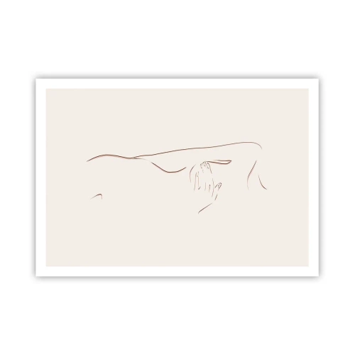 Plakat - Begærets form - 100x70 cm