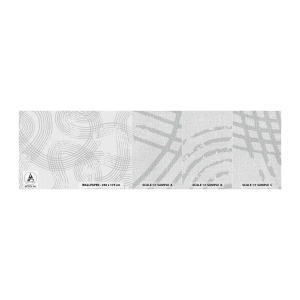 Prøve Fototapet Premium Canvas - Der er ingen lige vej - Minimalisme, Stykke, Lyse - 100x30 cm