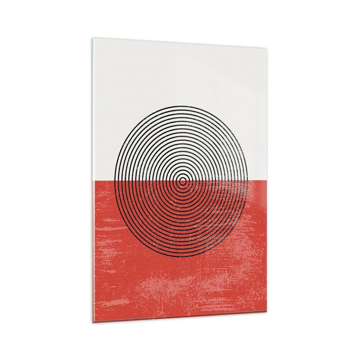 Billede på glas - Lige til sagen - 80x120 cm