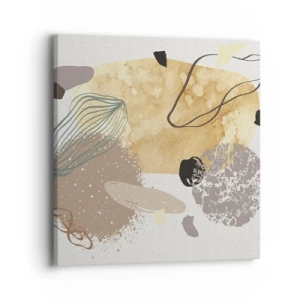 Lærredstryk - Billede på lærred - Anvendt plumkologi - 40x40 cm