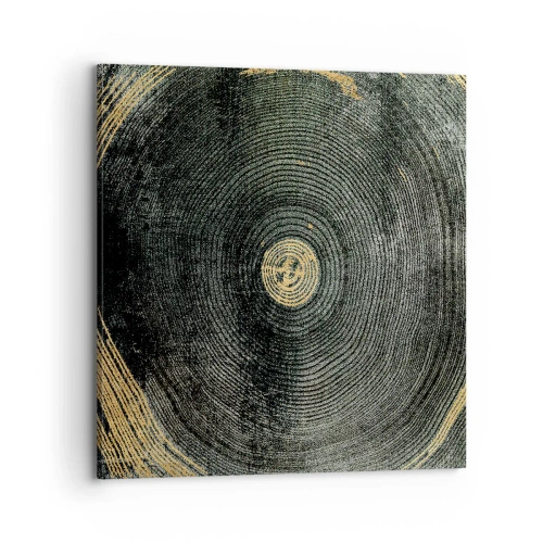 Lærredstryk - Billede på lærred - Forandring og varighed - 70x70 cm