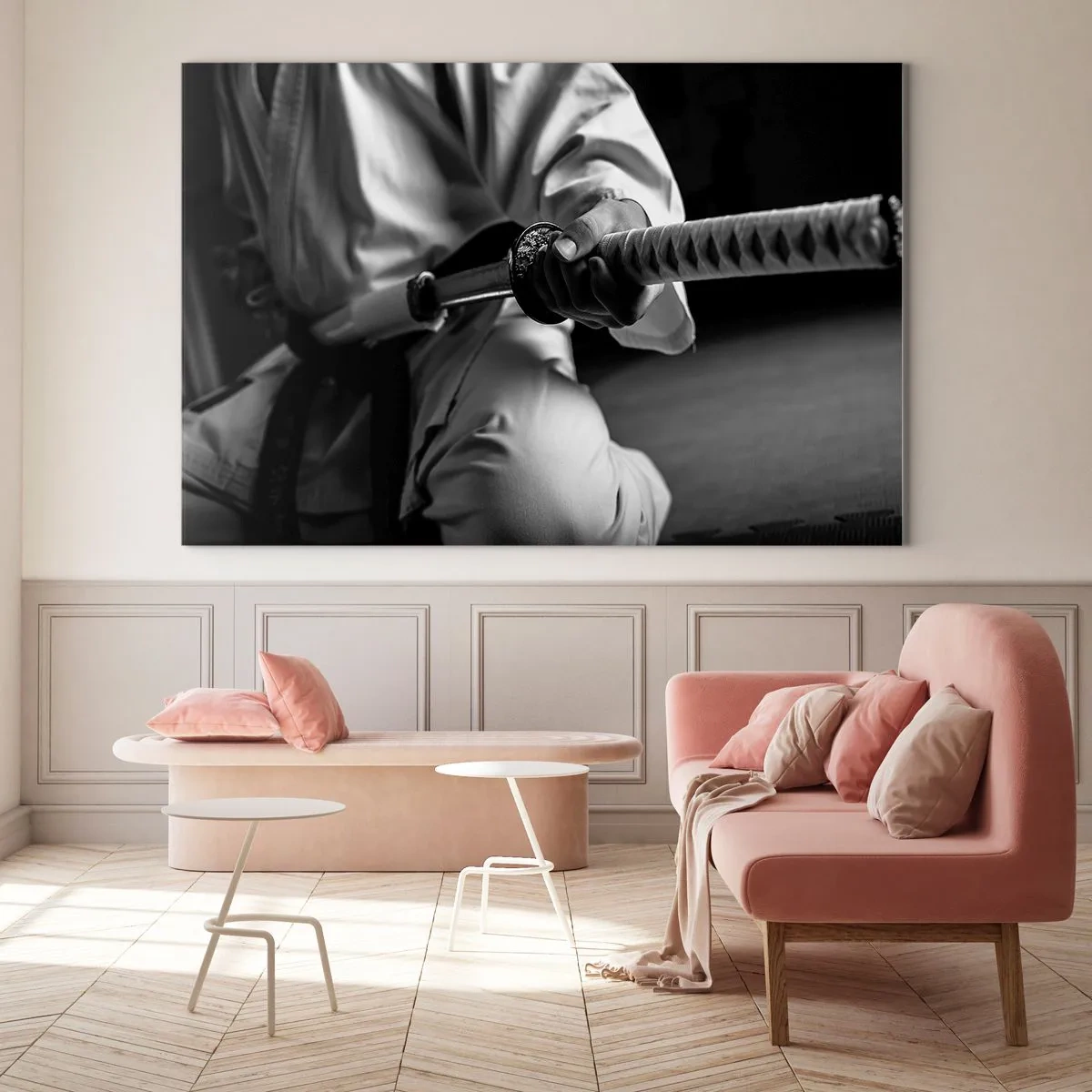 Billede på glas - En krigers sjæl - 100x70 cm