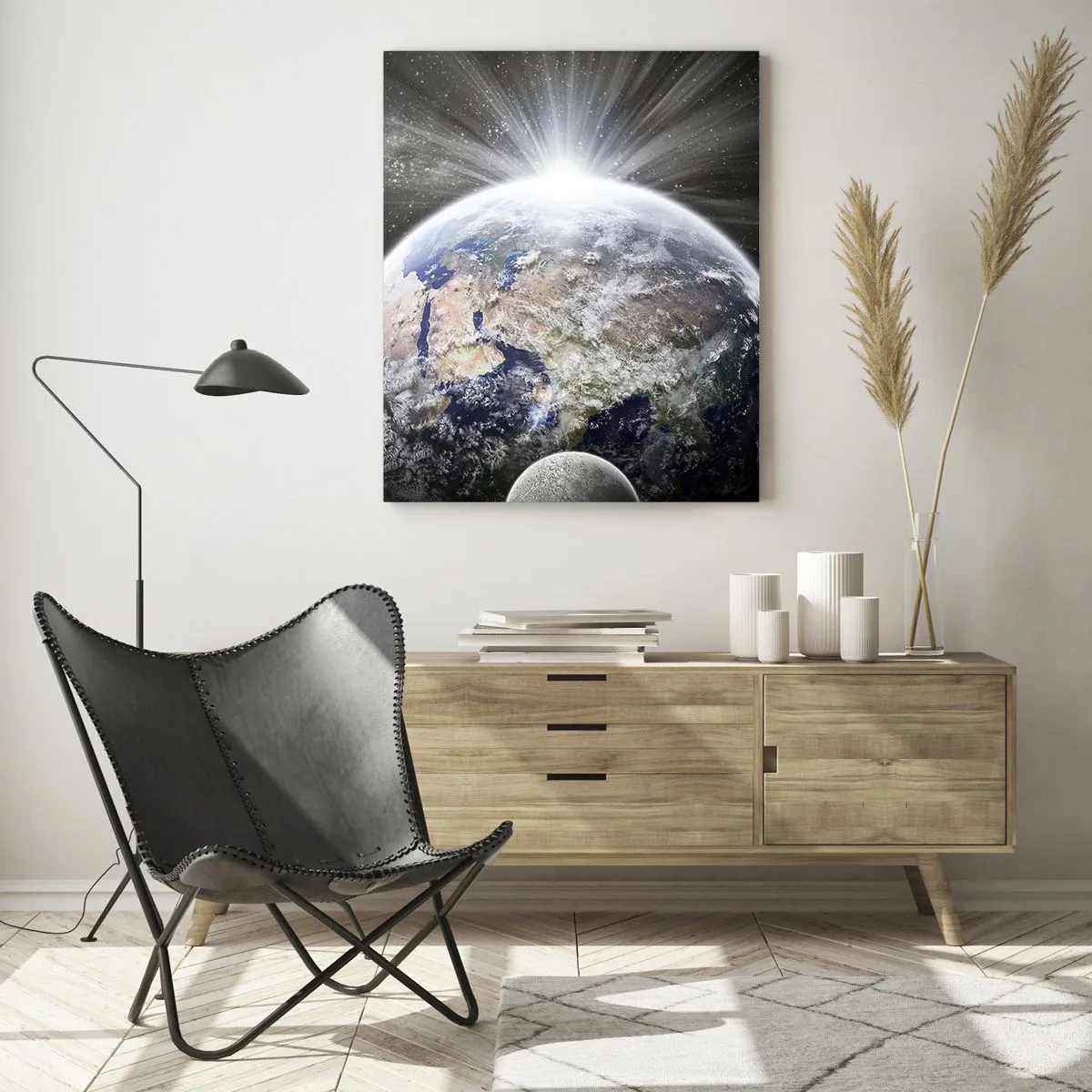Billede på glas - I fuldt blus - 50x70 cm