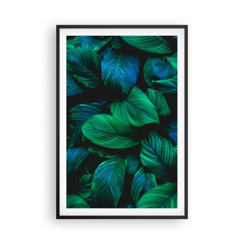 Plakat i sort ramme - I den grønne flok - 61x91 cm