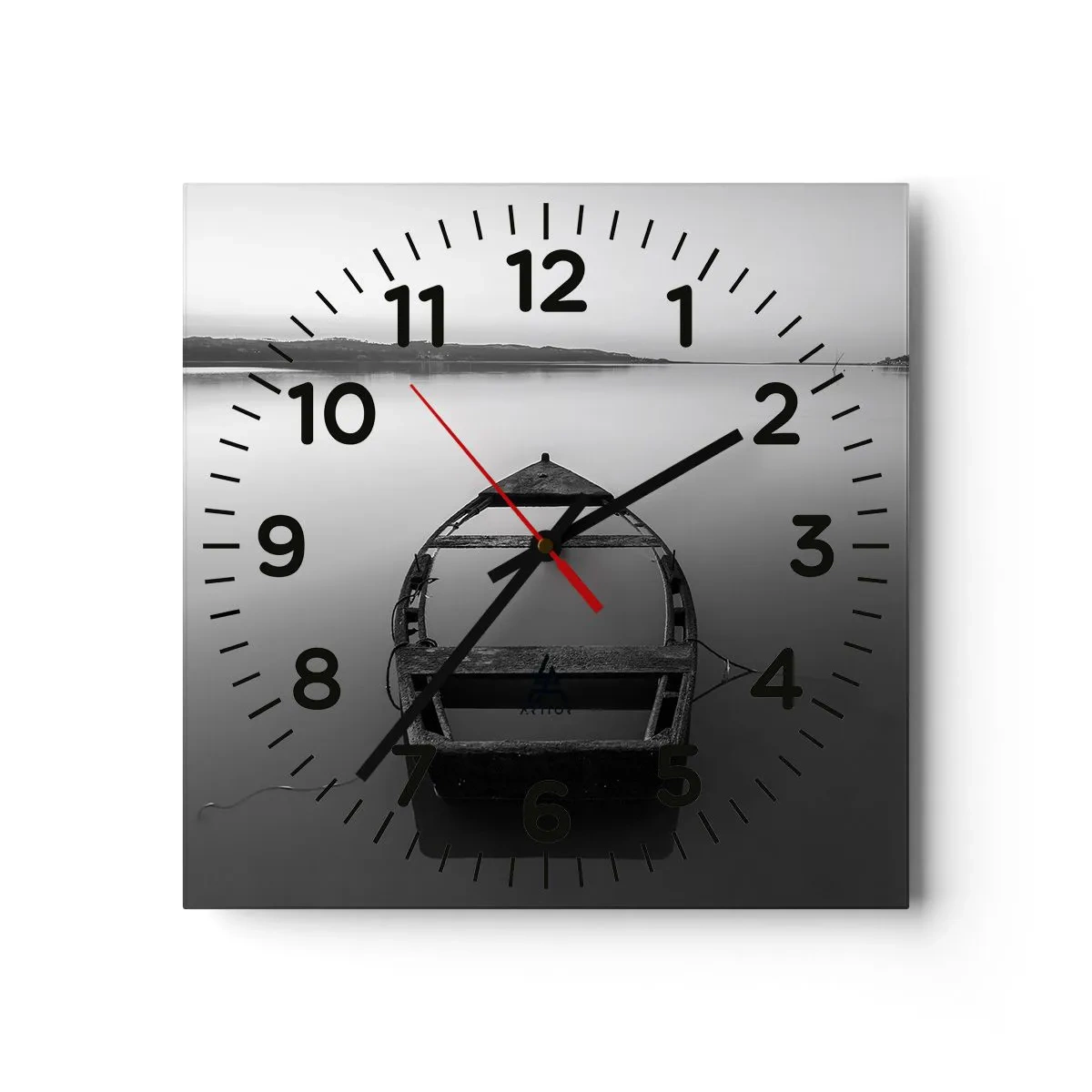 Vægur, Uret - Længsel og melankoli - 40x40 cm