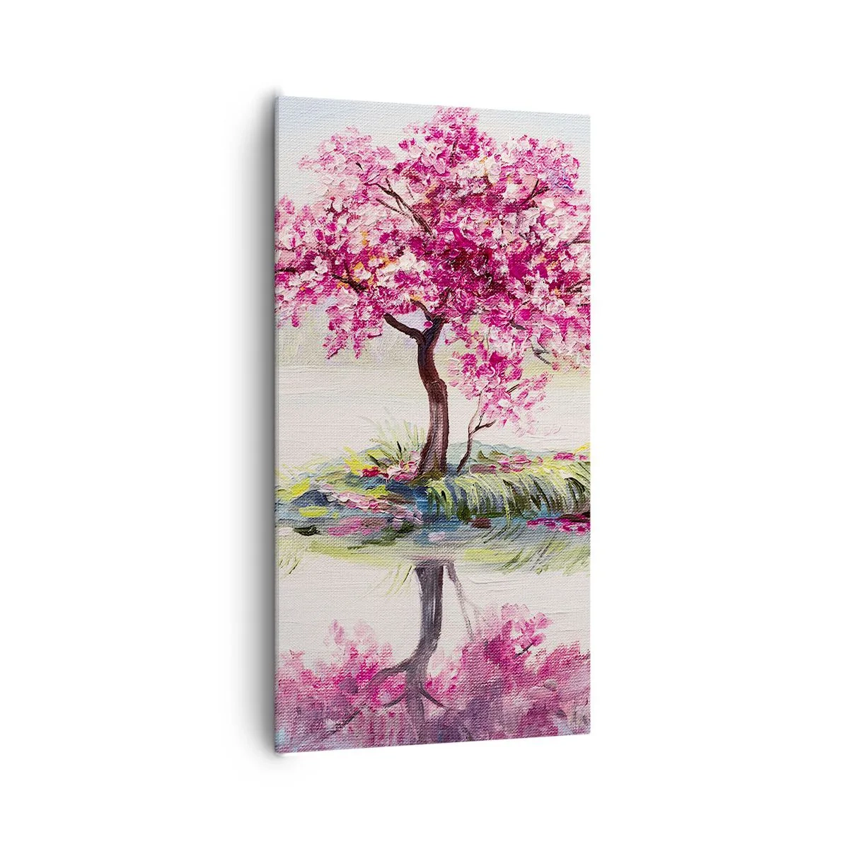 Lærredstryk - Billede på lærred - Forårsfestival - 65x120 cm