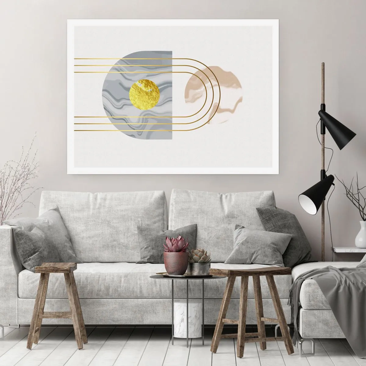 Plakat - Lysstyrke og udstråling - 40x30 cm