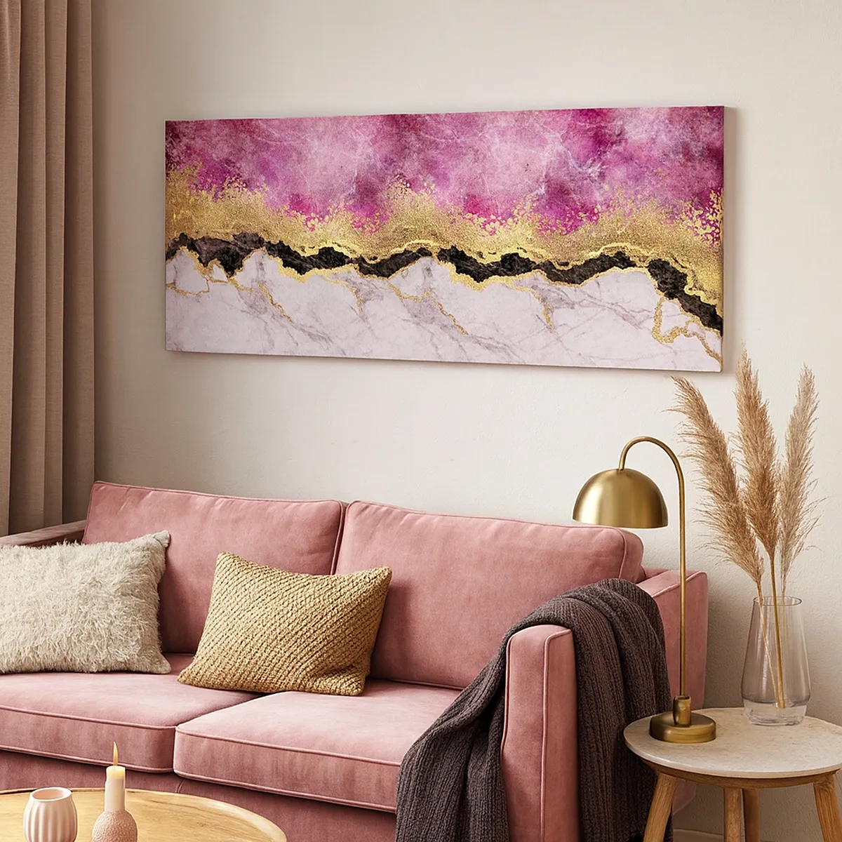 Lærredstryk - Billede på lærred - På grænsen - 30x30 cm