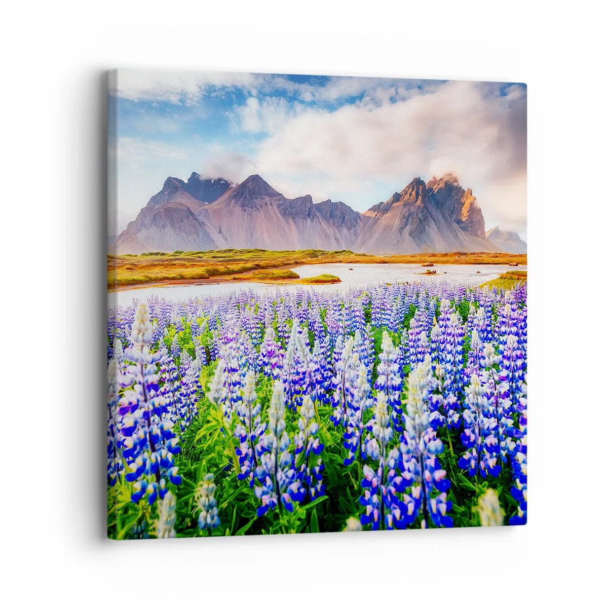 Lærredstryk - Billede på lærred - Styrke og strenghed ved siden af blidhed - 30x30 cm