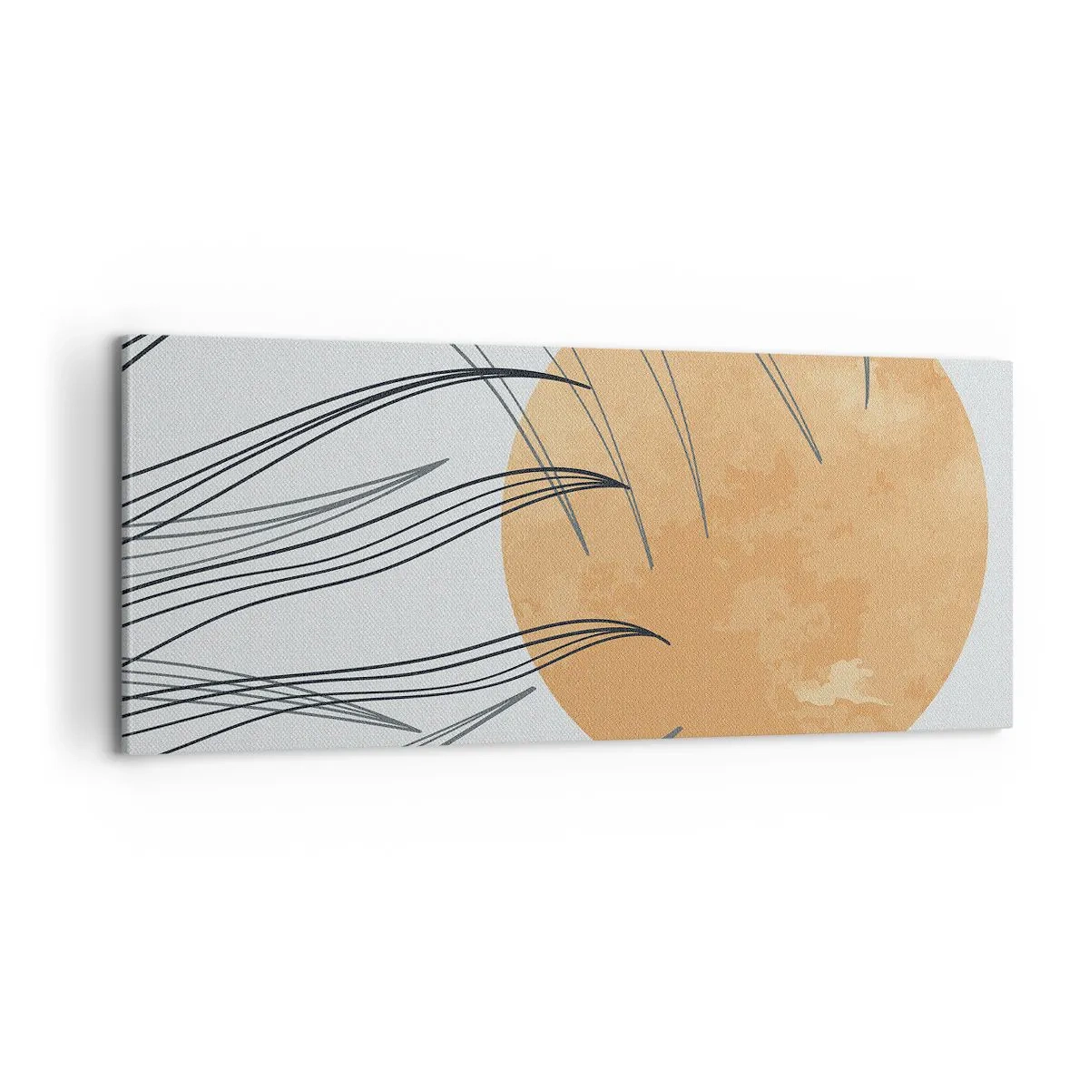 Lærredstryk - Billede på lærred - Altid mod solen - 100x40 cm