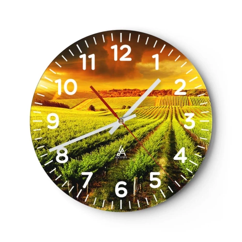 Vægur, Uret - Under den australske sol - 40x40 cm