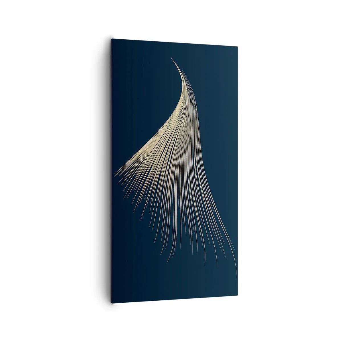 Lærredstryk - Billede på lærred - Som en engels hår - 65x120 cm