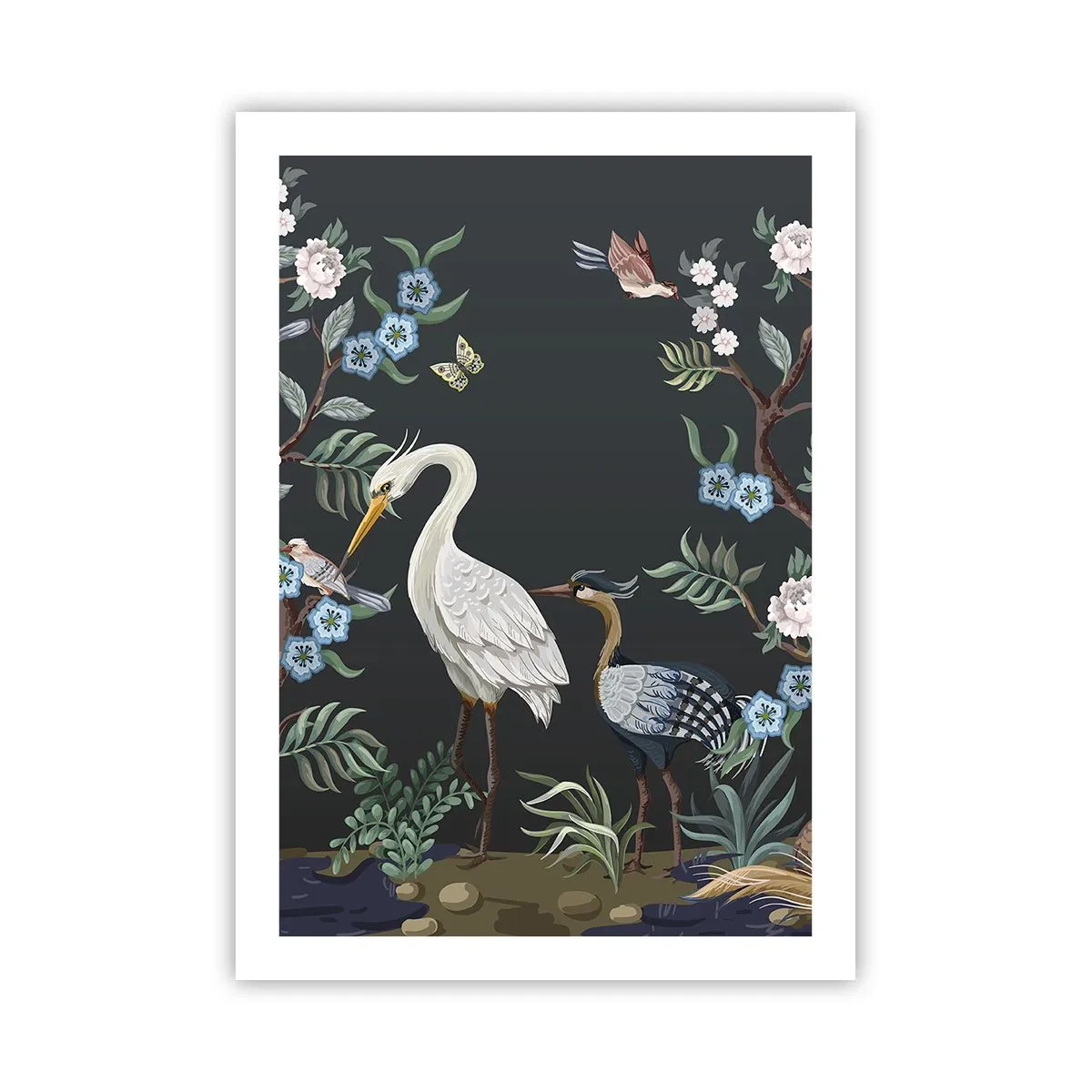Plakat - Fugleparade - 50x70 cm