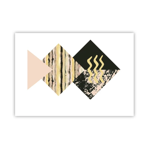 Plakat - Ikke så simpelt - 100x70 cm
