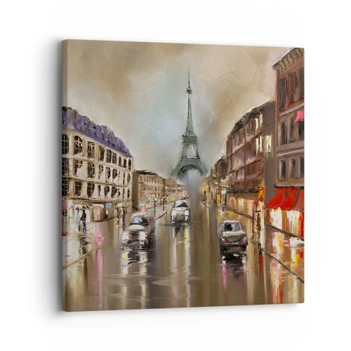 Lærredstryk - Billede på lærred - Det eneste, der betyder noget, er hende - 30x30 cm