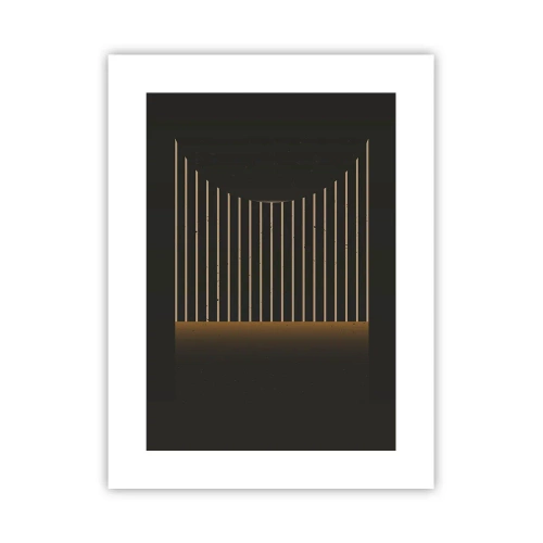 Plakat - Udforsk mørket - 30x40 cm