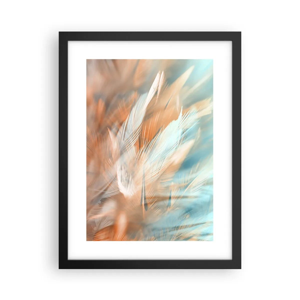 Plakat i sort ramme - I mildhedens land - 30x40 cm