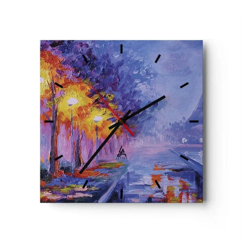 Vægur, Uret - En drømmevandring - 30x30 cm