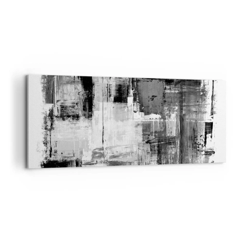 Lærredstryk - Billede på lærred - Gråt er smukt - 100x40 cm