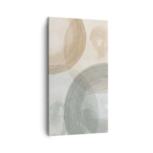 Lærredstryk - Billede på lærred - Gennemtrængning af verdener - 45x80 cm