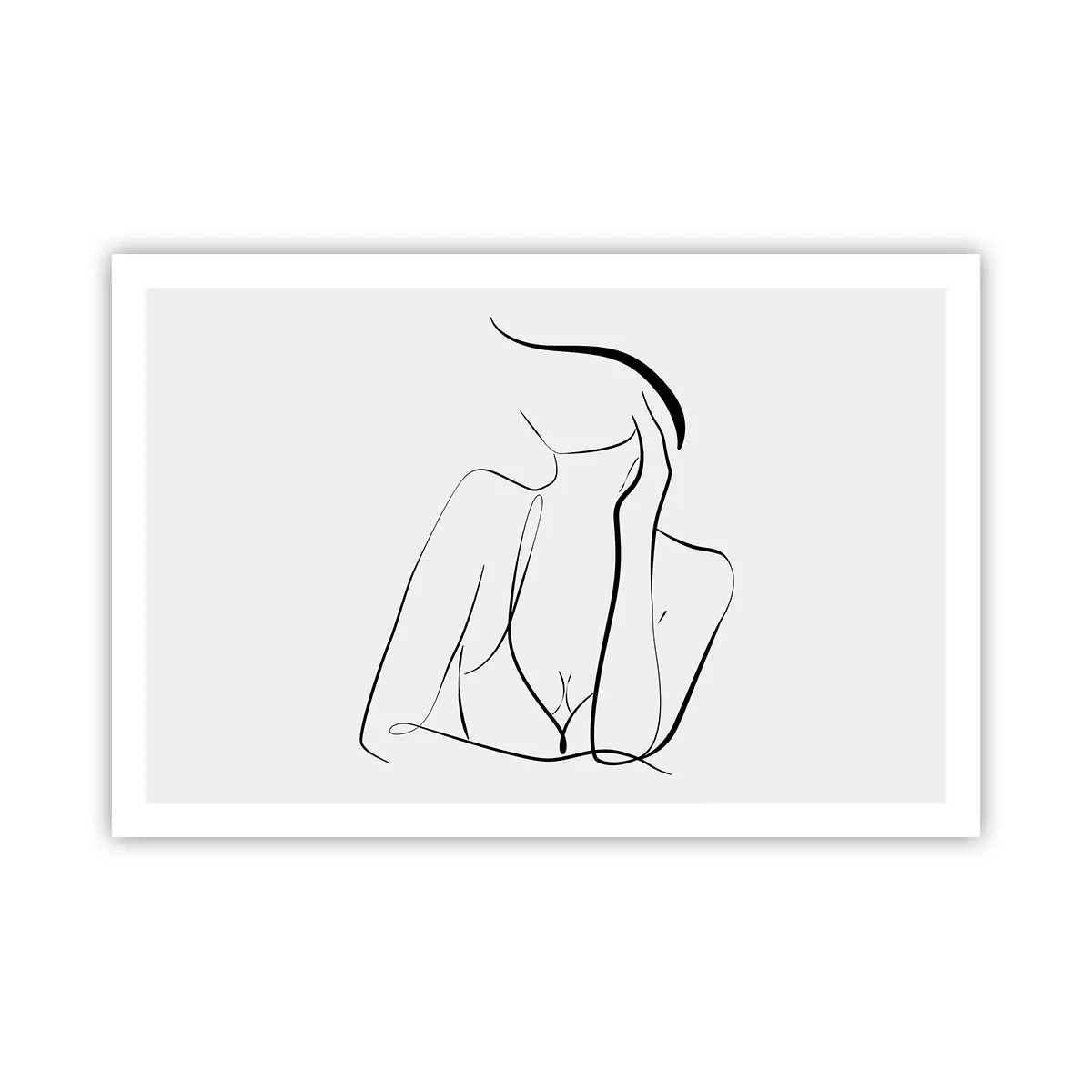 Plakat - På bølgen af en drøm - 91x61 cm