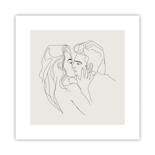 Plakat - Forviklet i følelser - 30x30 cm