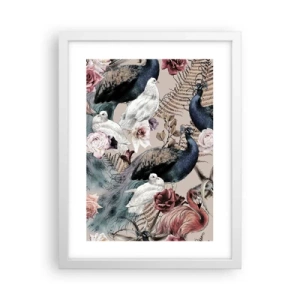 Plakat i hvid ramme - I paladsets have - 30x40 cm